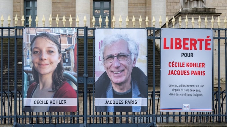 Cécile Kohler et Jacques Paris, la fin du cauchemar de deux enseignants qui rêvaient d’Iran